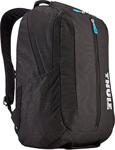 Мужской спортивный рюкзак черный Thule Crossover 25L Laptop Backpack, Black