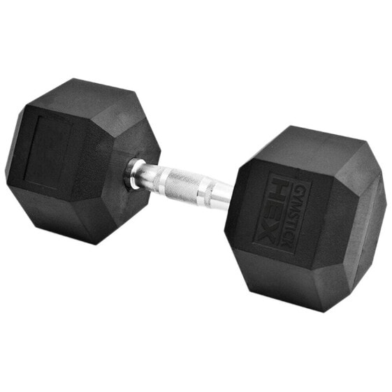 Гантель резиновая Gymstick Hex Dumbbell 4кг