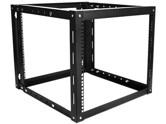 Claytek 9U 800mm Adjustable Wallmount Server Cabinet with 2U Cable Management