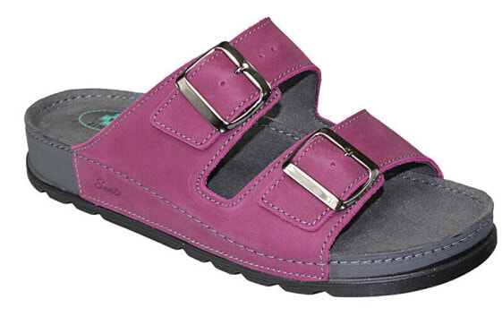 Women´s medical slippers N/211/1/75/CP purple