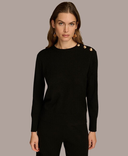 Women's Cashmere-Blend Sweater