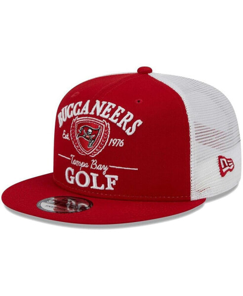 Men's Red Tampa Bay Buccaneers Club 9FIFTY Snapback Hat