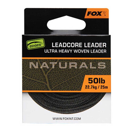 Флюорокарбоновая леска FOX INTERNATIONAL Naturals Leadcore 25 м 50lb