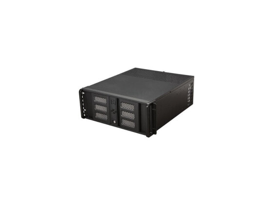 iStarUSA D400-6SE-BK 4U Rackmount Compact Stylish Server Chassis