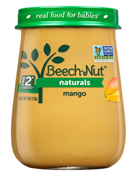Детское пюре Beech-Nut 10 шт, от 6 месяцев и старше, манго