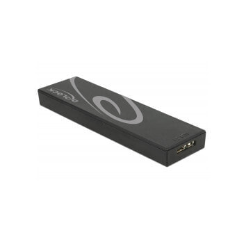 Delock 42598 - SSD enclosure - M.2 - USB 3.2 Gen 1 (3.1 Gen 1) - 6 Gbit/s - USB connectivity - Black