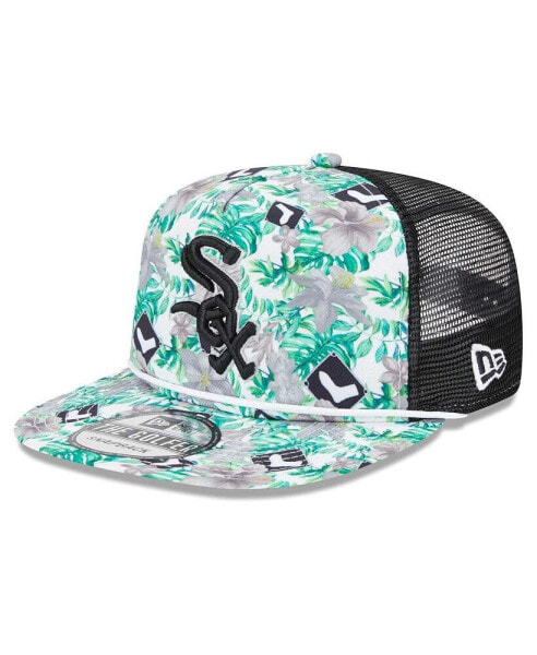 Men's Chicago White Sox Tropic Floral Golfer Snapback Hat
