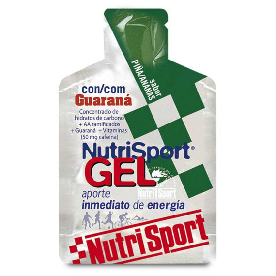 Энергетический гель Nutrisport Guarana 40 г Ананас