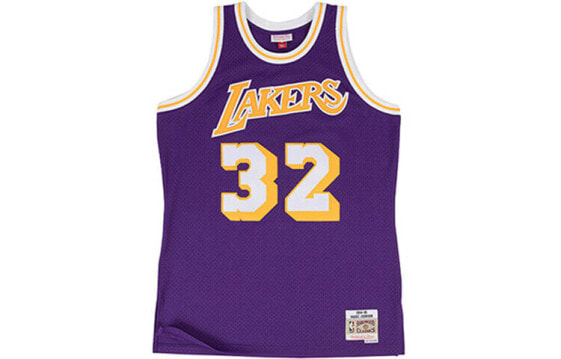 Баскетбольная майка Mitchell Ness NBA MN SW 84-85 SMJYGS18176-LALPURP84EJH