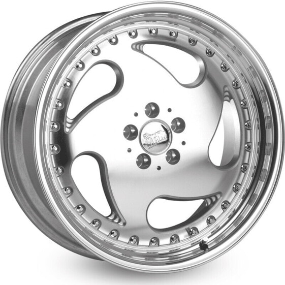 Колесный диск литой MAM MT1 silver front polish 9.5x18 ET25 - LK4/100 ML63.4