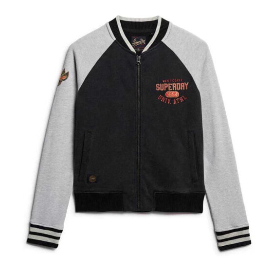 SUPERDRY College Script Graphic bomber jacket