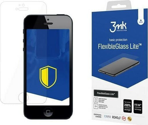 3MK 3MK FlexibleGlass Lite iPhone 5/5/SE Szkło Hybrydowe Lite