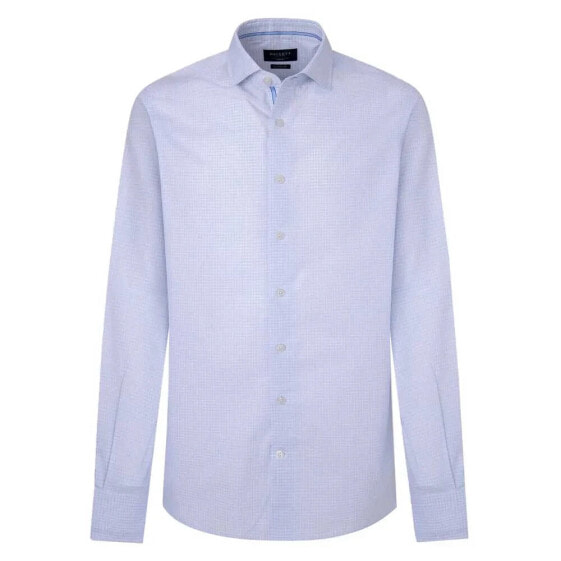 HACKETT Graph Check Eng Strip long sleeve shirt