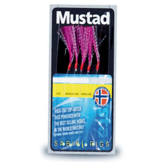 MUSTAD Flasher 5 sabiki rig