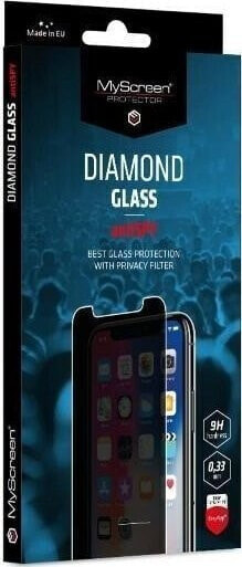 MyScreen Protector Apple iPhone 13 Pro Max 6.7" - Szkło hartowane z filtrem prywatności MyScreen DIAMOND GLASS AntiSPY