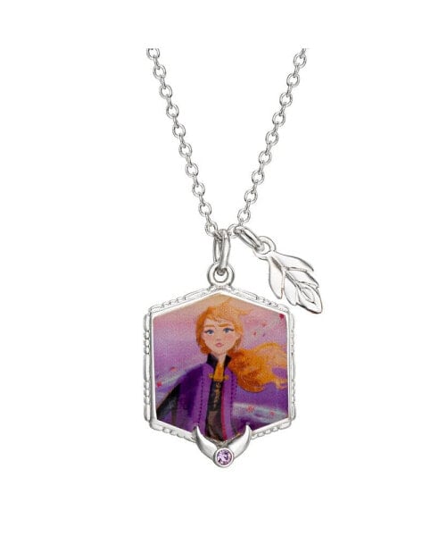 Frozen Princess Anna Leaf Necklace