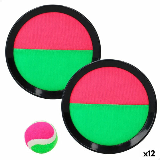 Пляжная игрушка Colorbaby Catch Ball 20 x 2 x 20 cm Velcro (12 штук)