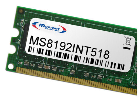 Memorysolution Memory Solution MS8192INT518 - 8 GB