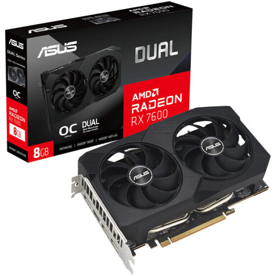 ASUS Radeon RX 7600 Dual O8G V2, 8192 MB GDDR6