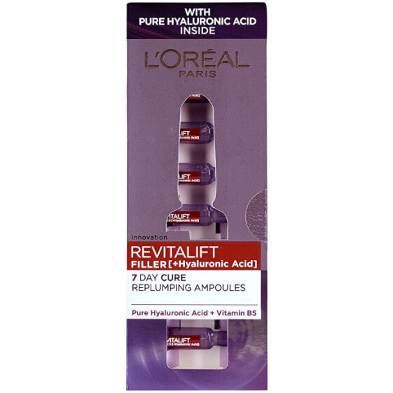 Сыворотка для лица L'Oreal Paris Revitalift Filler с гиалуроновой кислотой 7 x 1.3 мл