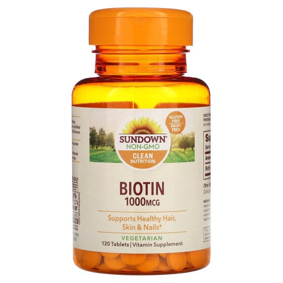 Biotin, 1,000 mcg, 120 Tablets