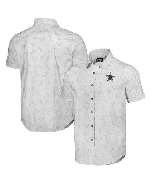 Рубашка мужская Fanatics коллекция Darius Rucker Dallas Cowboys Woven Button Up