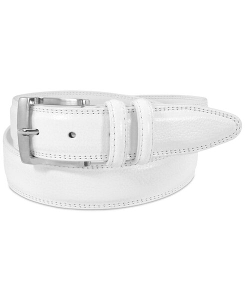 Men's Pebble Grain Leather Belt