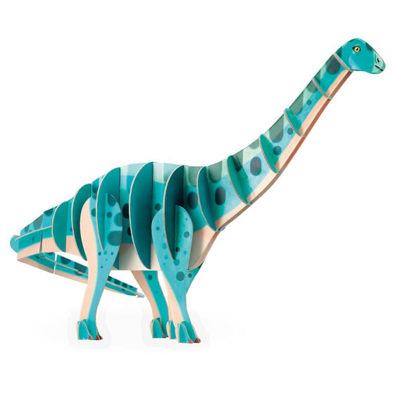 JANOD Dino Puzzle With Volume: Diplodocus