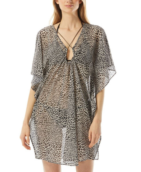 Women's Chain-Neck Caftan Cover-Up