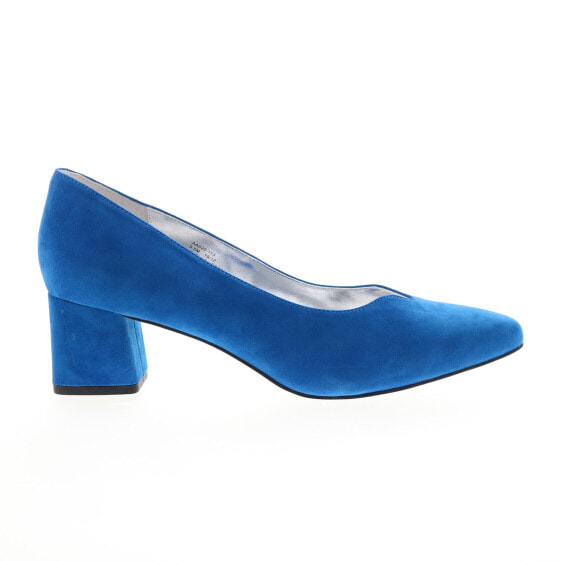 Женские туфли на каблуке David Tate Creative из голубой кожи