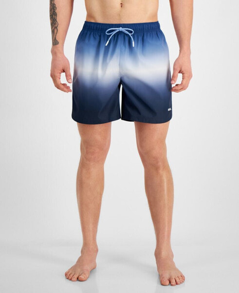 Men's Color Gradient 5.9" Swim Trunks, Created for Macy's