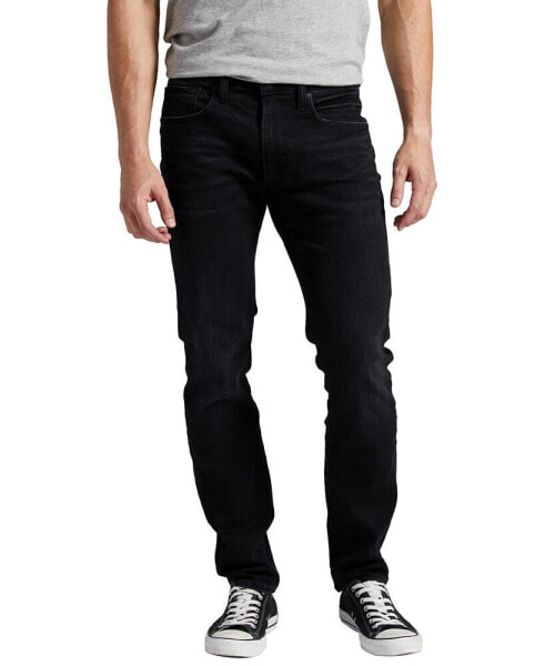 Джинсы узкие мужские Silver Jeans Co. модель Taavi со суперузкими брючинами