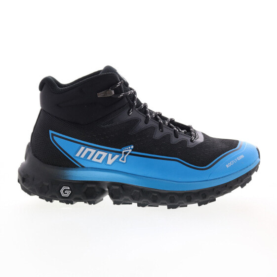 Inov-8 RocFly G 390 000995-BKBL Mens Black Canvas Lace Up Hiking Boots 13