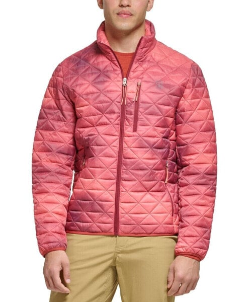 Men's Delta Diamond Quilted Packable Puffer Jacket