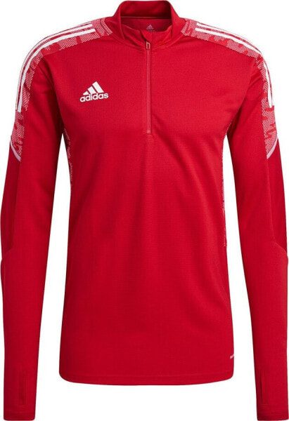 Adidas Bluza męska adidas Condivo 21 Training Top Primeblue czerwona GH7155