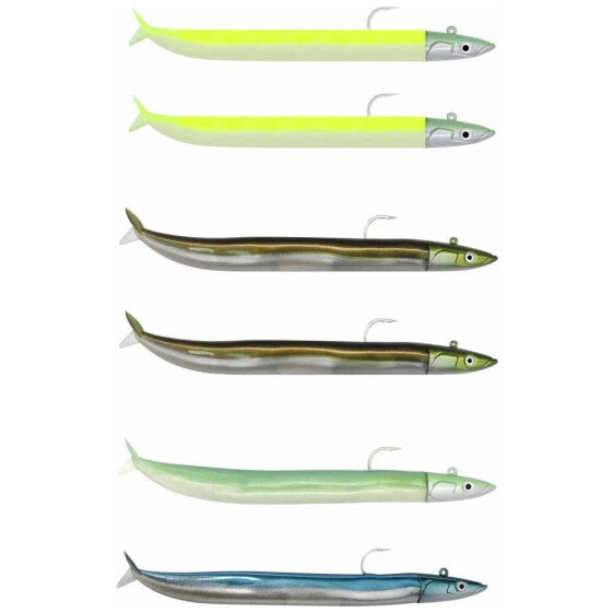 FIIISH Crazy Sand Eel Double Combo Offshore Soft Lure 100 mm 10g