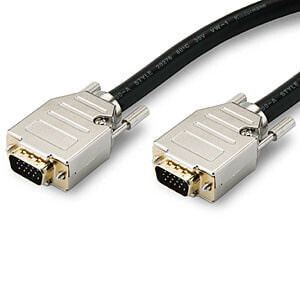 Kindermann VGA-Kabel HD15 Highend 10 m - Cable - Digital/Display/Video