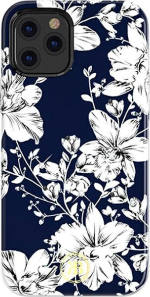 Kingxbar Kingxbar Blossom etui ozdobione oryginalnymi Kryształami Swarovskiego iPhone 12 mini wielokolorowy (Lily)