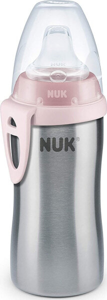 NUK NUK Trinkflasche Active Cup Edelstahl 215ml pink