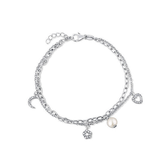 Браслет JwL Luxury Pearls Pearl Charm's
