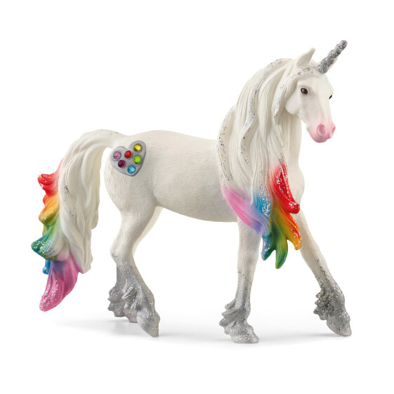 Фигурка Schleich Bayala Rainbow Unicorn Stallion 70725 (Радужный единорог жеребенок)