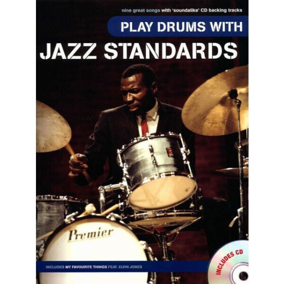 Wise Publications Play Drums With Jazz Standards