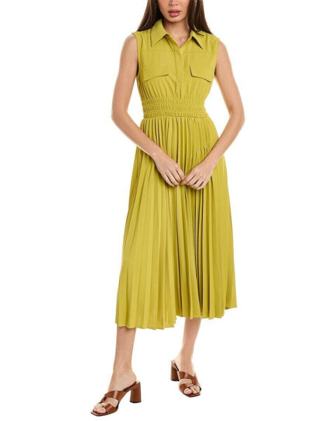 Gracia Pleated Shirtdress Women's