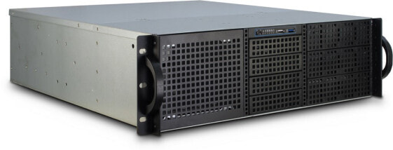 Inter-Tech 3U-30248 - Rack - Server - Black - Stainless steel - ATX - CEB - EATX - micro ATX - Mini-ATX - Mini-ITX - Steel - 3U