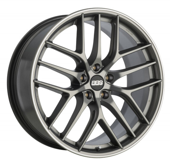 Колесный диск литой BBS CC-R platinum matt 9.5x20 ET48 - LK5/112 ML82