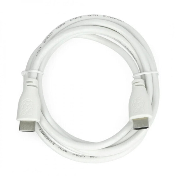 Cable HDMI 2.0 - 1m - official for Raspberry Pi - white