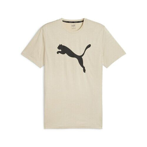 Puma Train Fav Heather Cat Tee - Putty Heather