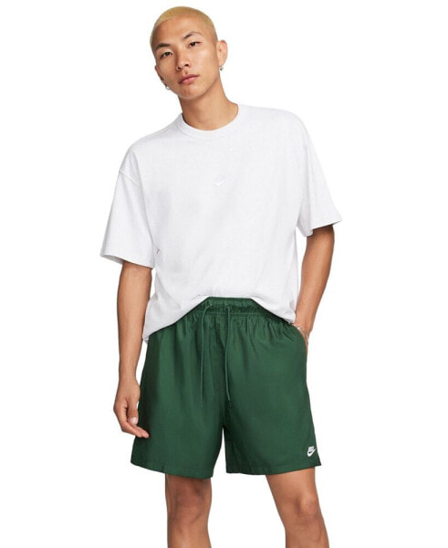 Men's Club Flow Relaxed-Fit 6" Drawstring Shorts