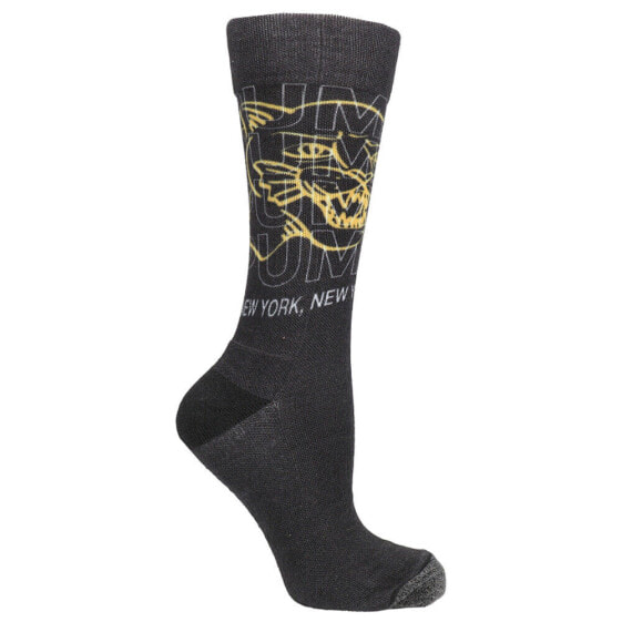 Puma Terry 3D Print Crew Socks Mens Size 10-13 Casual 856657-01