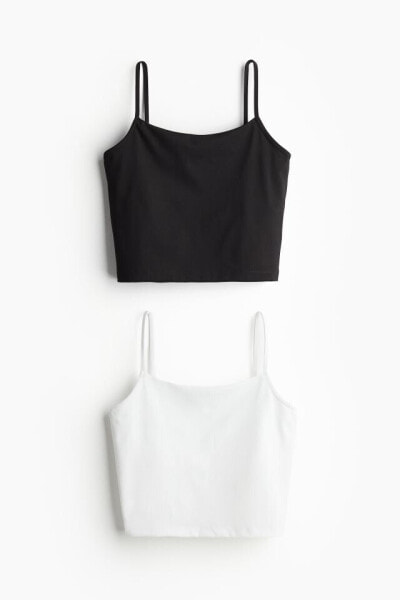 2-pack Shelf-bra Sports Tops